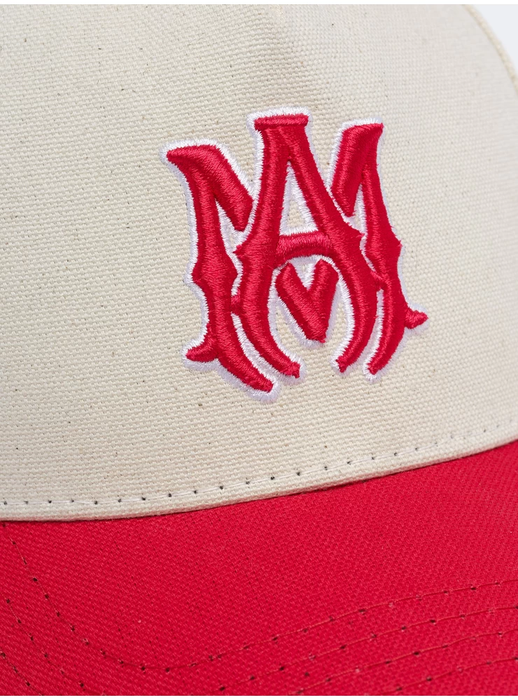 Amiri KIDS - KIDS' MA CANVAS HAT - Natural Red