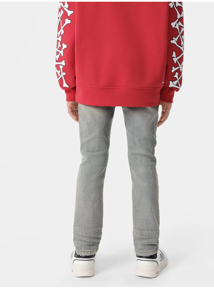 Amiri KIDS - KIDS' STACK JEAN - Antique Indigo