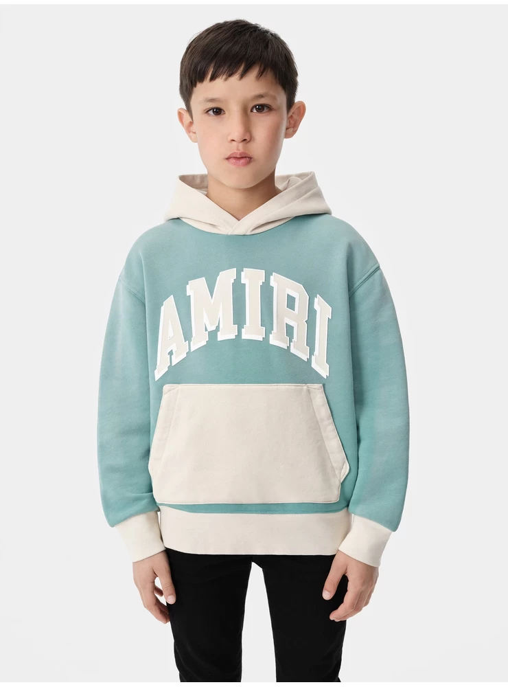 Amiri KIDS - KIDS' AMIRI COLLEGIATE HOODIE - Sea Blue