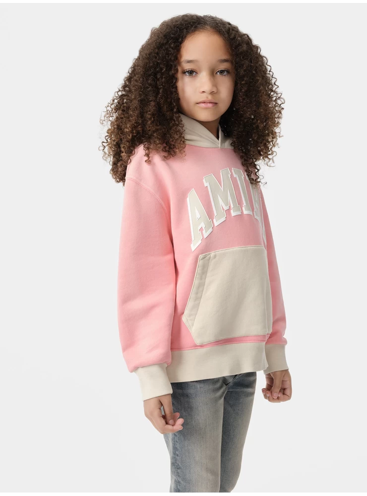 Amiri KIDS - KIDS' AMIRI COLLEGIATE HOODIE - Flamingo Pink