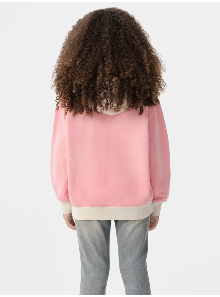 Amiri KIDS - KIDS' AMIRI COLLEGIATE HOODIE - Flamingo Pink