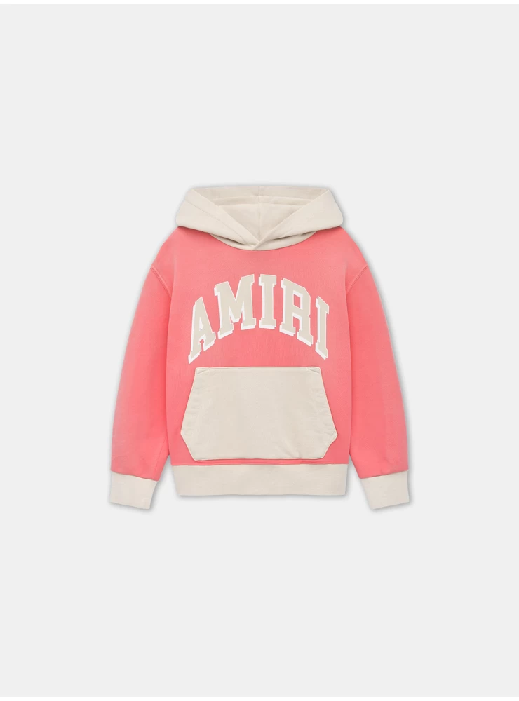 Amiri KIDS - KIDS' AMIRI COLLEGIATE HOODIE - Flamingo Pink