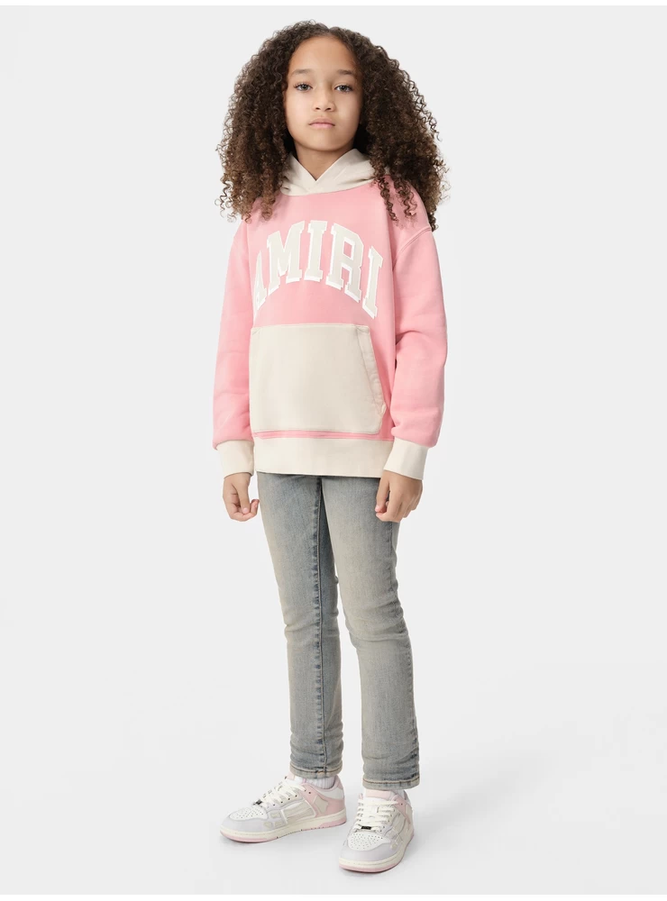 Amiri Kids - Laste Amiri Collegiate Kapuuts - Flamingo Roosa