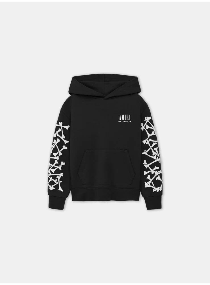 Amiri KIDS - KIDS' BONES HOODIE - Black