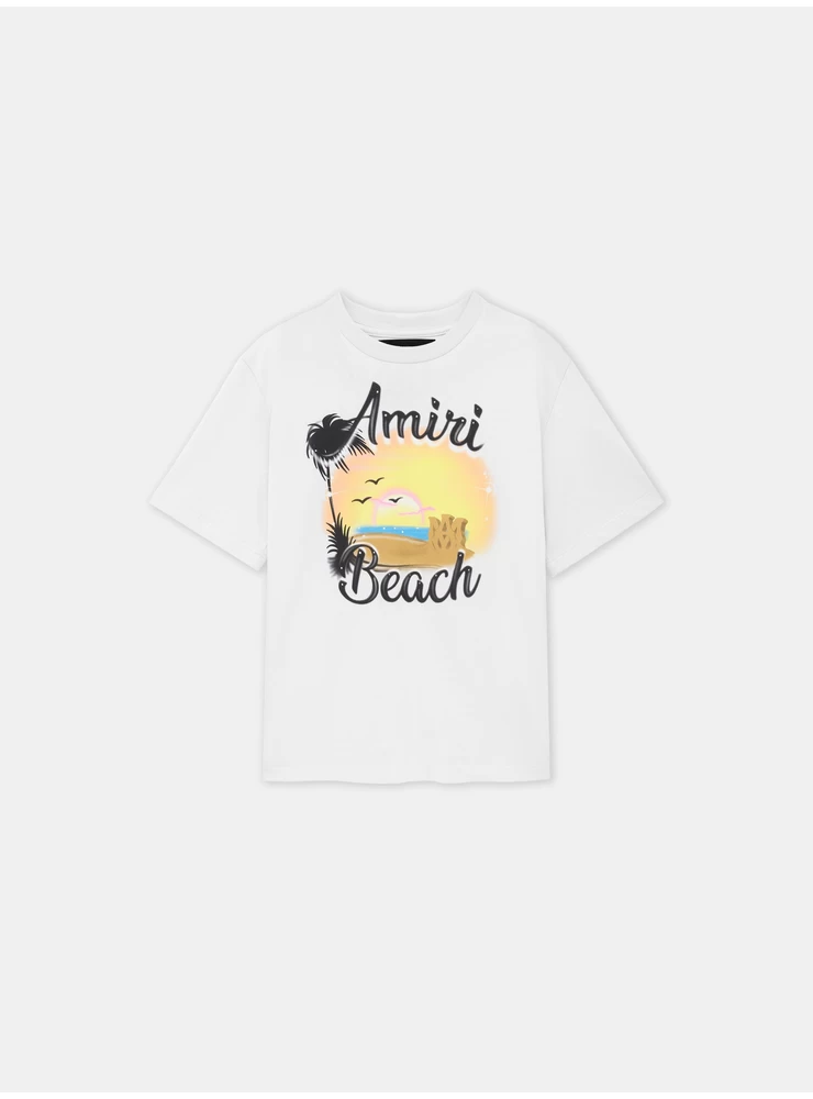 Amiri KIDS - KIDS' MA SANDCASTLE TEE - White