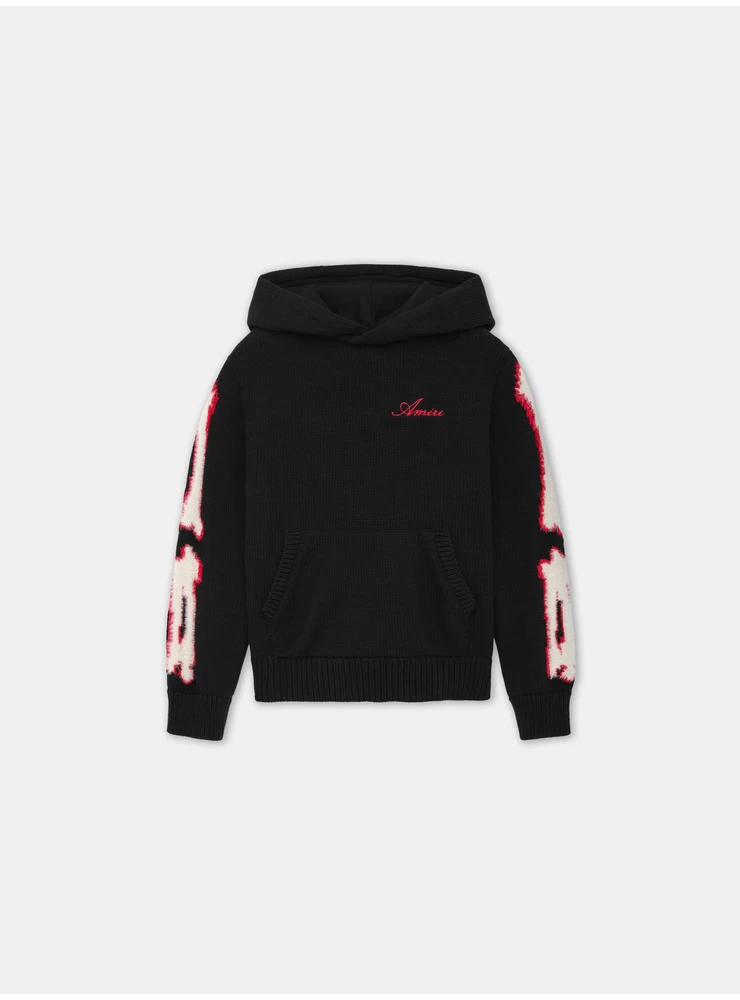 Amiri KIDS - KIDS' BONES HOODIE - Black