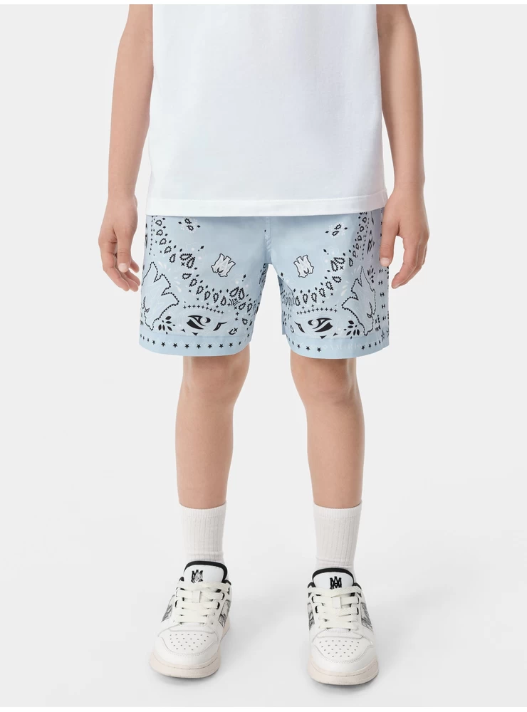 Amiri Kids - Bañador Tipo Bandana Para Niños - Cerúleo