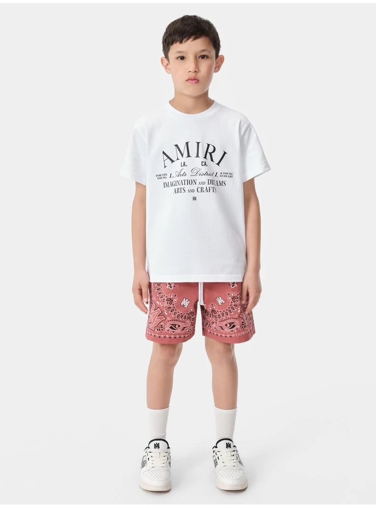 Amiri Kids - Laste Bandana Ujumispüks - Jõhvikas