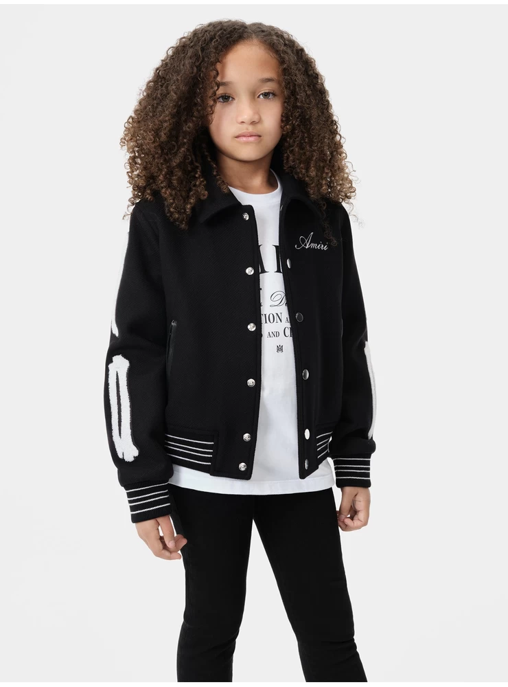 Amiri KIDS - KIDS' BONES JACKET - Black