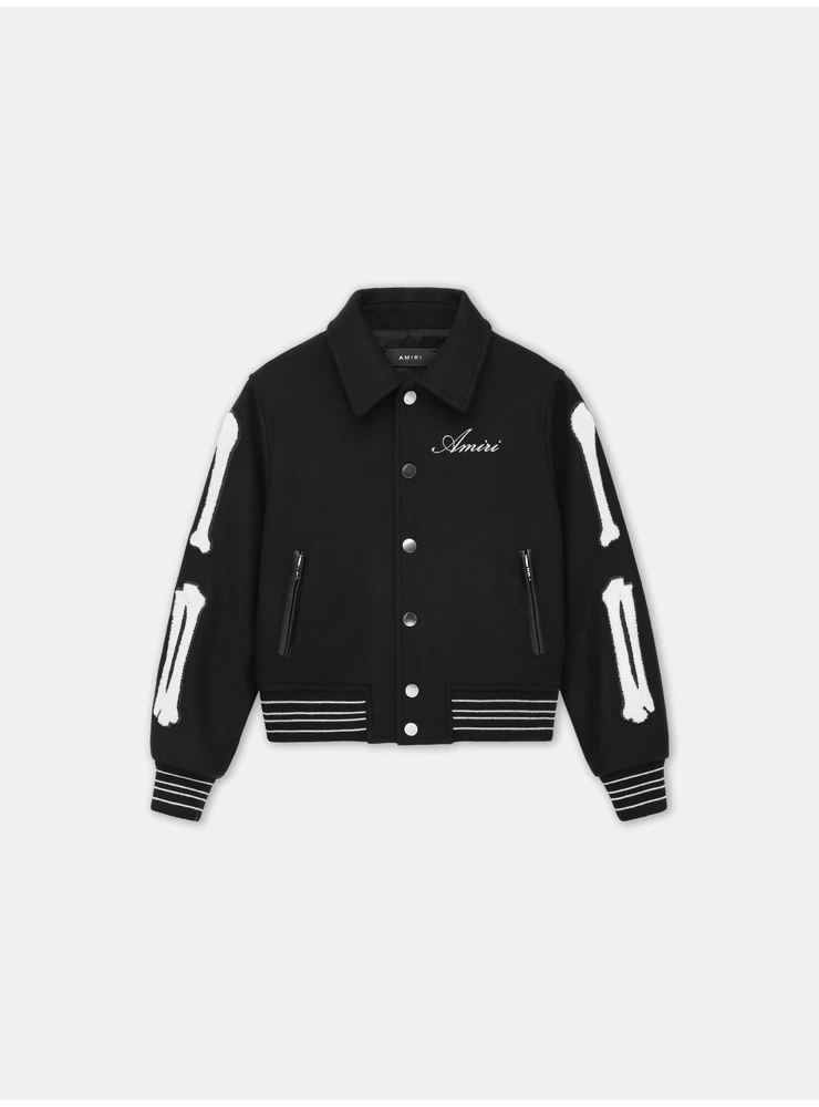 Amiri KIDS - KIDS' BONES JACKET - Black