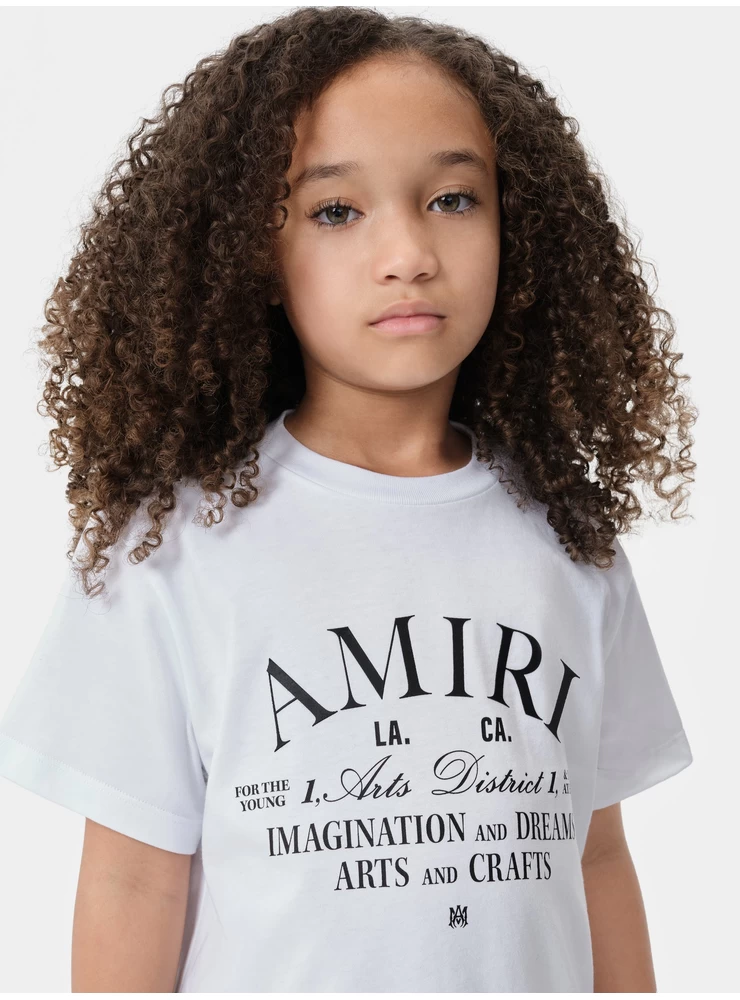 Amiri KIDS - KIDS' AMIRI ARTS DISTRICT TEE - White