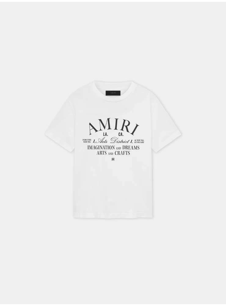Amiri KIDS - KIDS' AMIRI ARTS DISTRICT TEE - White