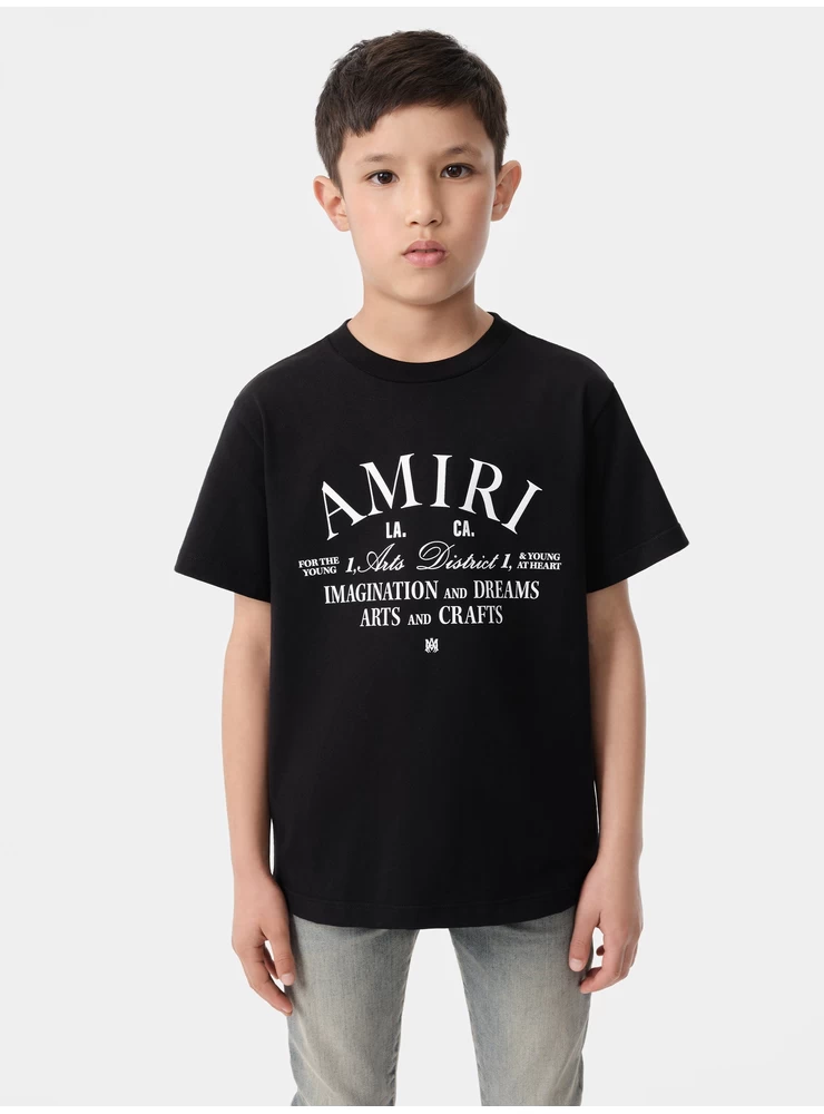Amiri KIDS - KIDS' AMIRI ARTS DISTRICT TEE - Black