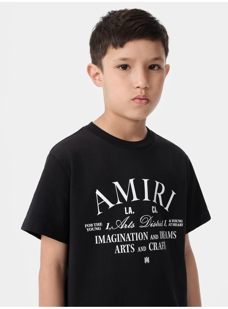 Amiri KIDS - KIDS' AMIRI ARTS DISTRICT TEE - Black