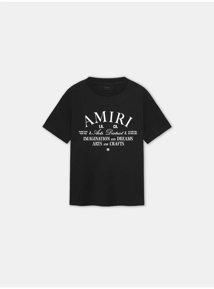 Amiri KIDS - KIDS' AMIRI ARTS DISTRICT TEE - Black