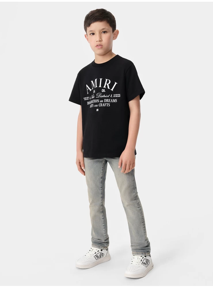 Amiri KIDS - KIDS' AMIRI ARTS DISTRICT TEE - Black