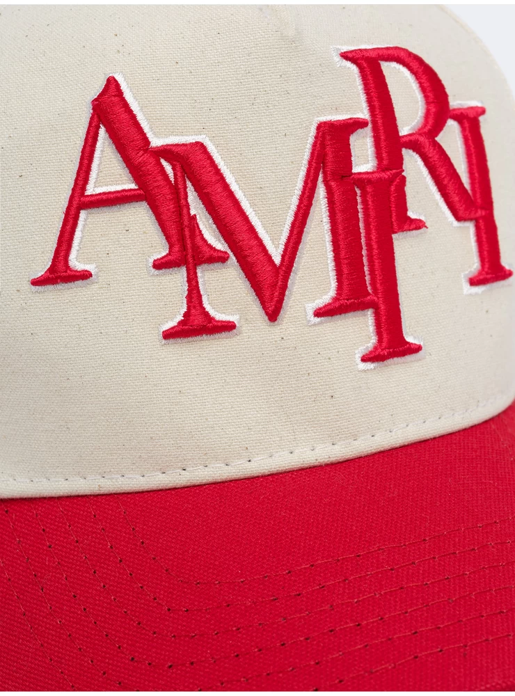 Amiri Staggered Amiri Platneni šešir - Alabaster Crvena