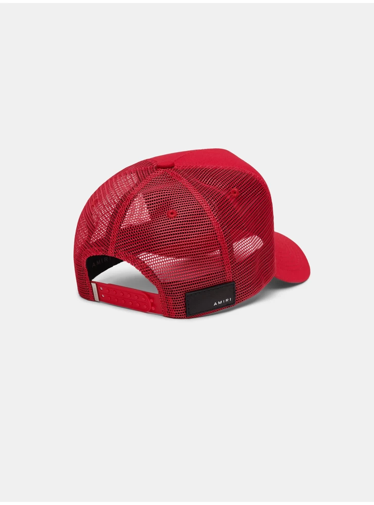 Amiri STARS TRUCKER HAT - Red
