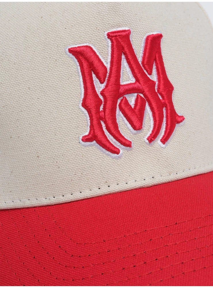 Amiri Ma Platneni šešir - Alabaster Crvena