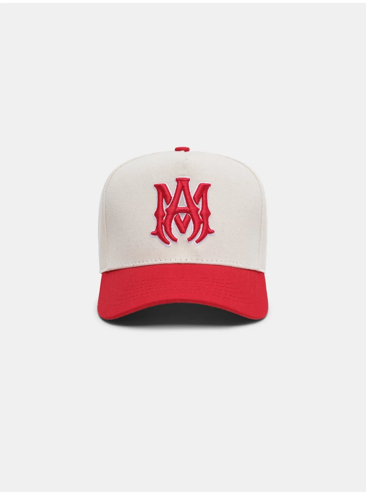 Amiri MA CANVAS HAT - Alabaster Red