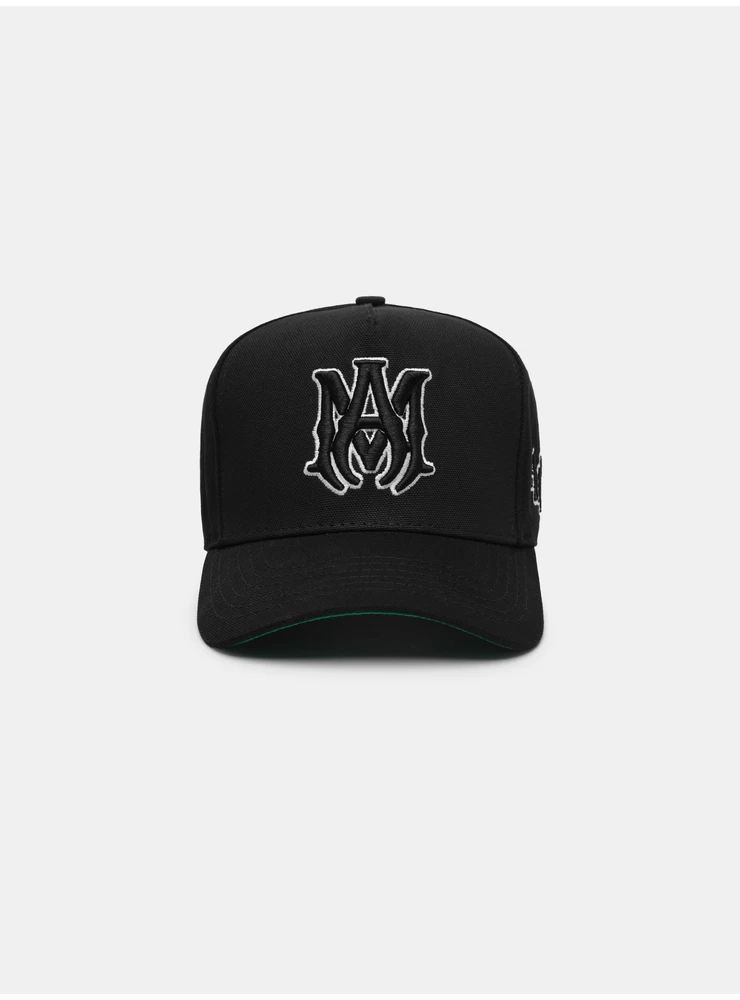 Amiri MA STAGGERED AMIRI FULL CANVAS HAT - Black Black