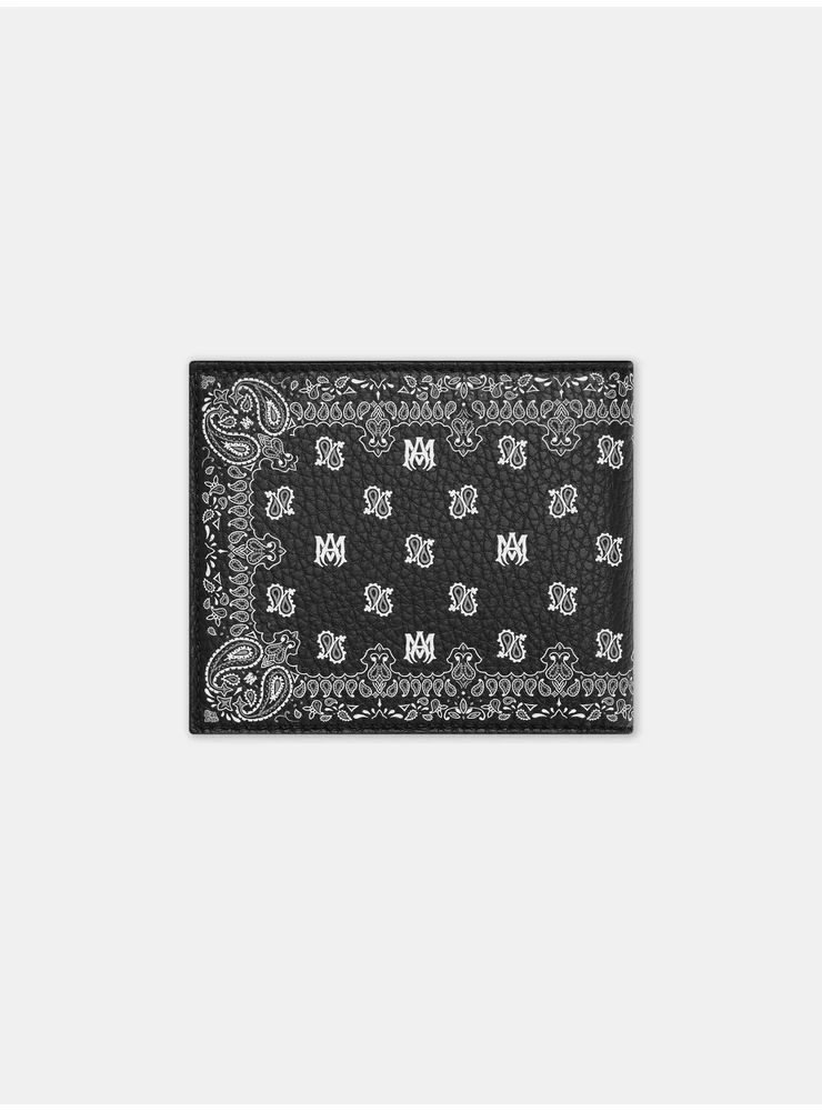 Amiri BANDANA BI-FOLD - Black