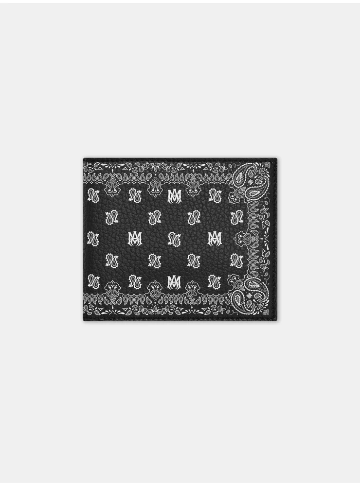 Amiri BANDANA BI-FOLD - Black