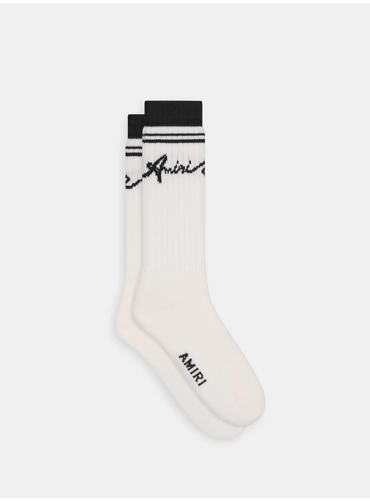 Amiri Amiri Wave Socken – Schwarz