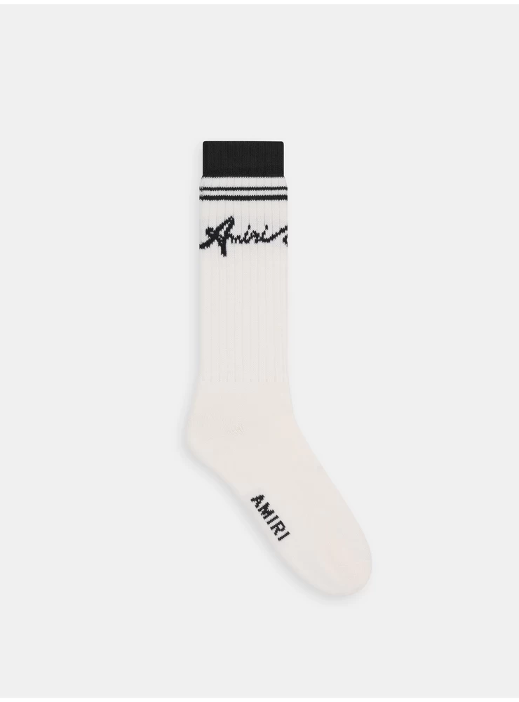 Amiri AMIRI WAVE SOCKS - Black