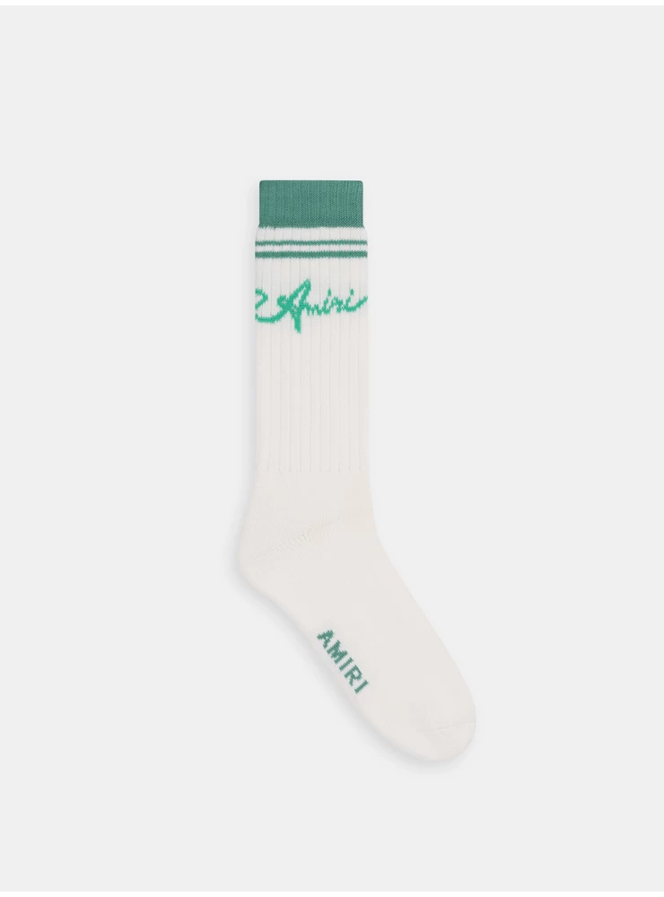 Amiri AMIRI WAVE SOCKS - Sea Blue