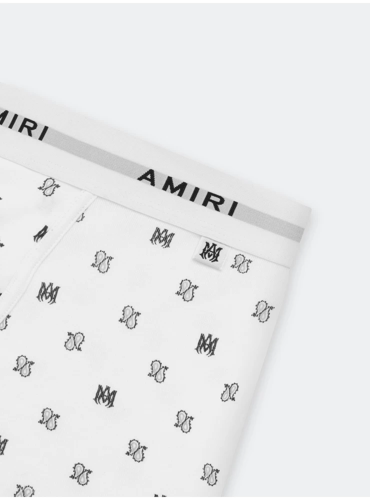 Amiri Ma Paisley-Slips Im 2er-Pack – Weiß