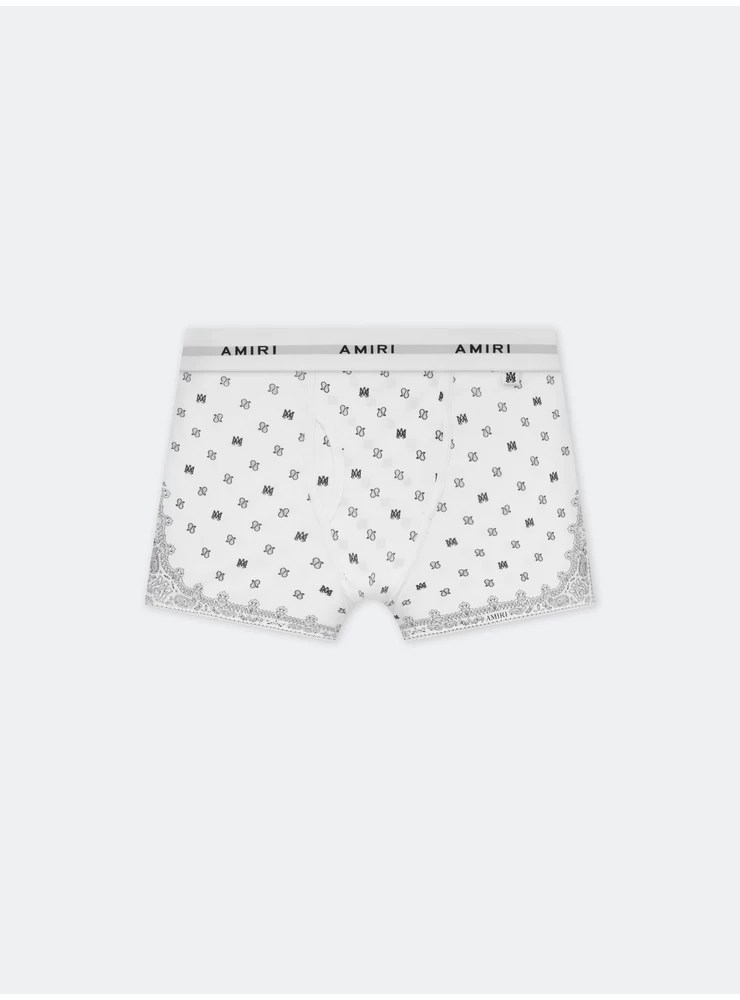 Amiri MA PAISLEY BRIEFS 2 PACK - White