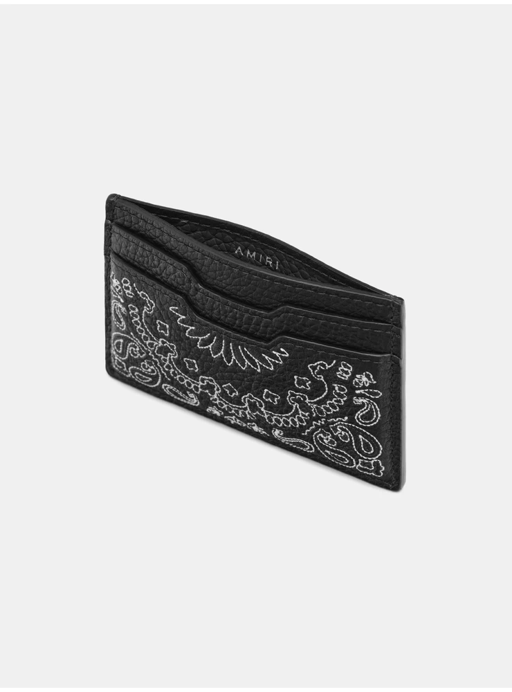 Amiri Bandana-Kartenhalter – Schwarz