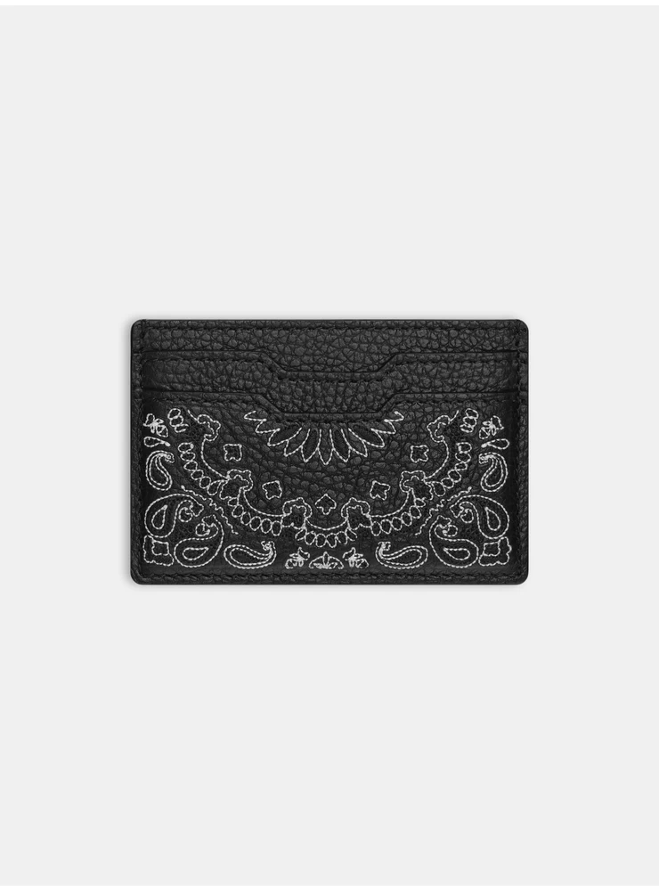 Amiri Bandana-Kartenhalter – Schwarz