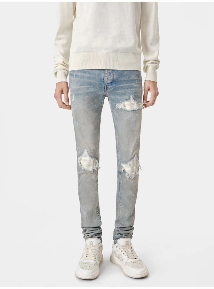 Amiri MX1 ULTRA SUEDE JEAN - CLAY INDIGO