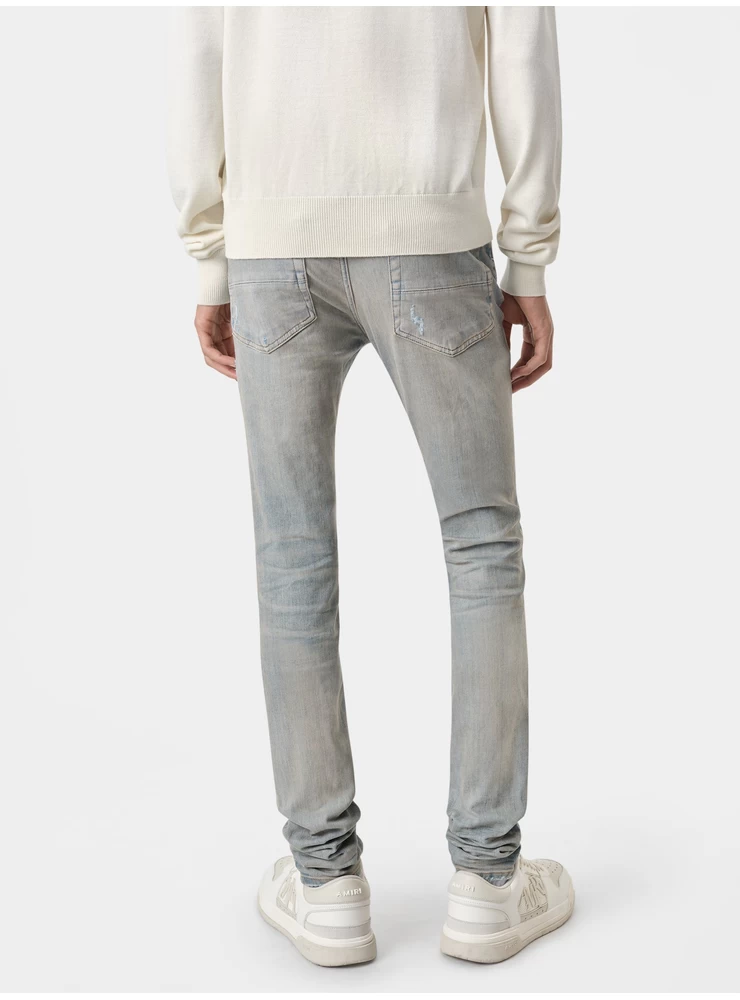 Amiri MX1 ULTRA SUEDE JEAN - CLAY INDIGO