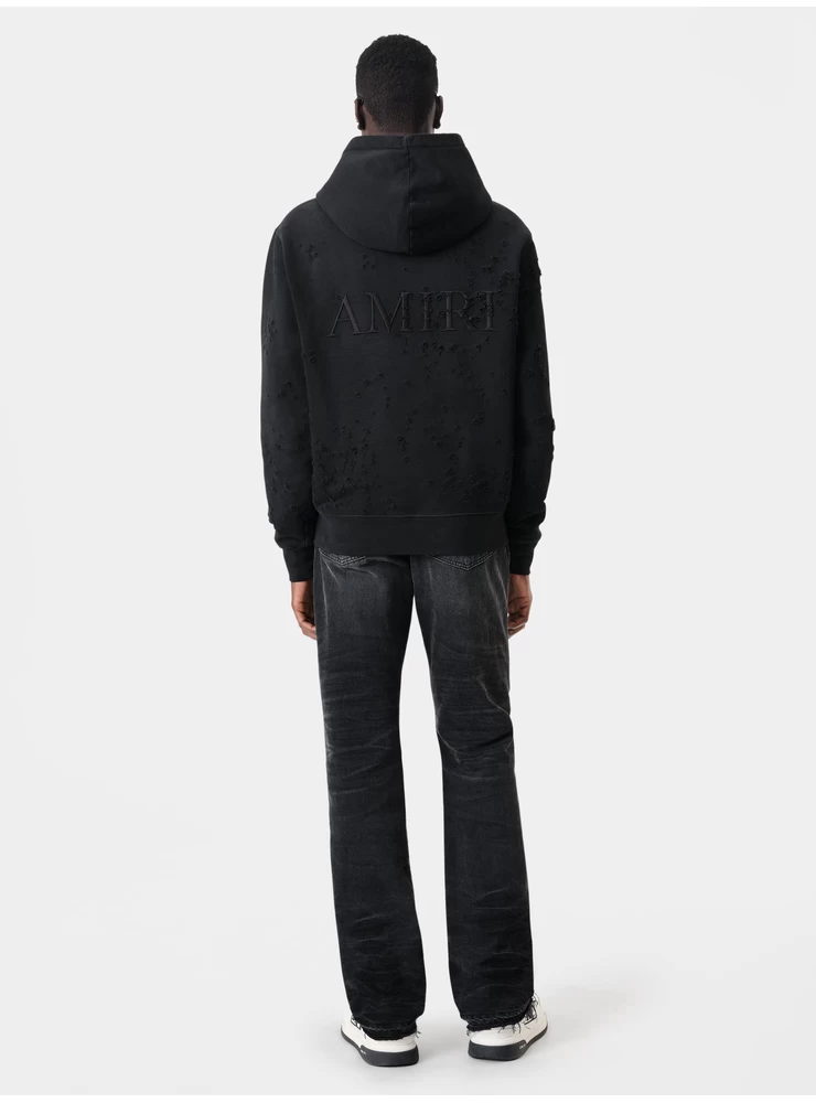 Amiri RELEASE HEM STRAIGHT JEAN - Faded Black