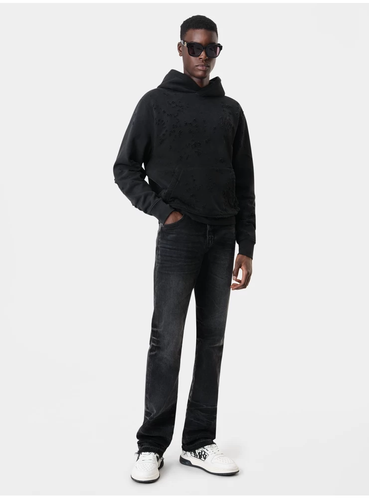 Amiri RELEASE HEM STRAIGHT JEAN - Faded Black