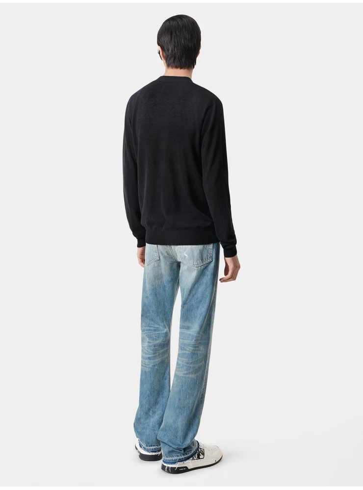 Amiri RELEASED HEM STRAIGHT JEAN - Crafted Indigo