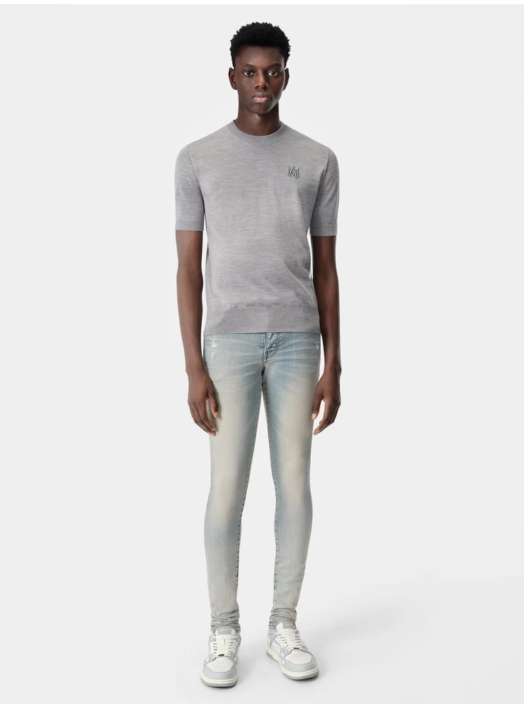 Amiri Stack Jean - Antique Indigo
