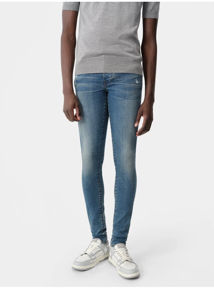 アミリ スタック ジーンズ - ダークインディゴ