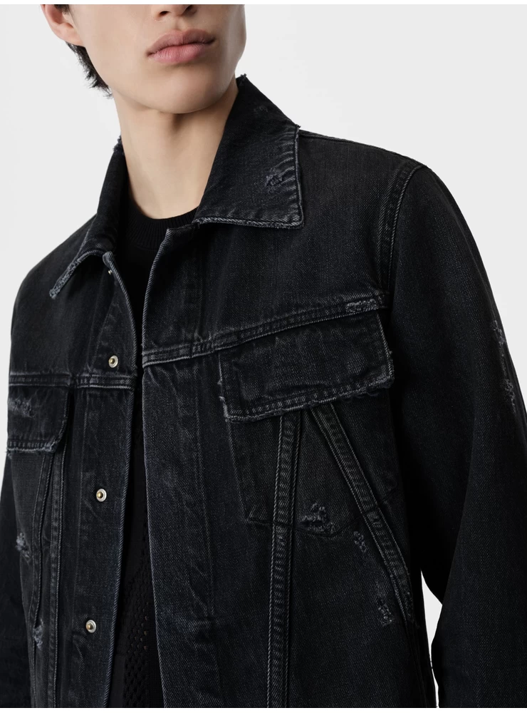Amiri MA TRUCKER JACKET - Vintage Black