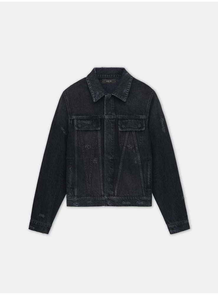 Amiri MA TRUCKER JACKET - Vintage Black
