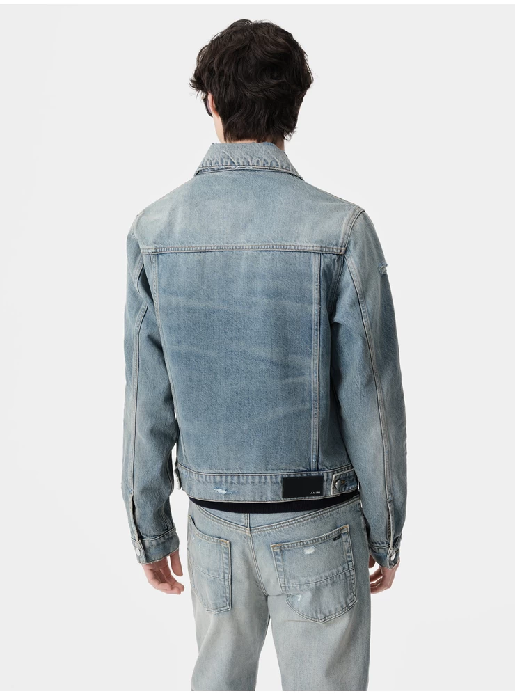 Amiri MA TRUCKER JACKET - Antique Indigo