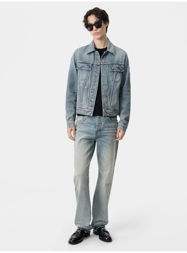Amiri MA TRUCKER JACKET - Antique Indigo