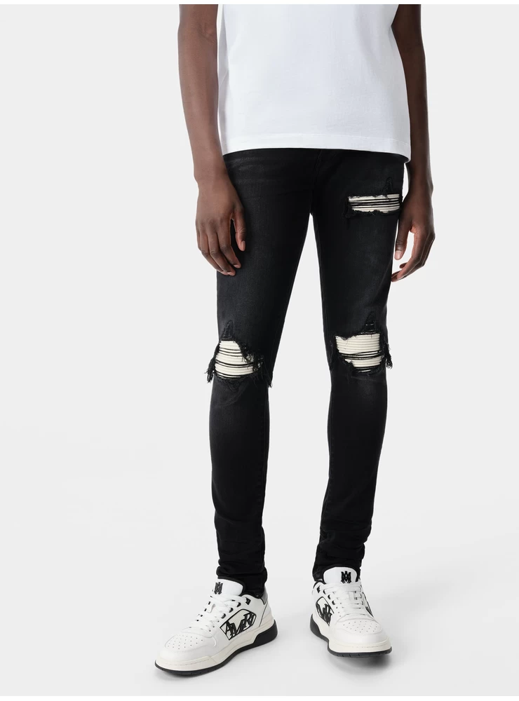 Amiri MX1 ULTRASUEDE - Vintage Black