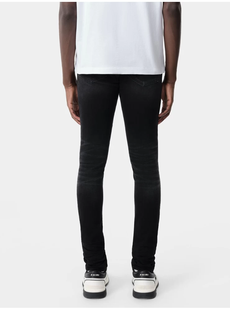 Amiri MX1 ULTRASUEDE - Vintage Black