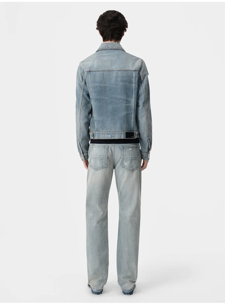 Amiri RELEASED HEM STRAIGHT JEAN - Antique Indigo