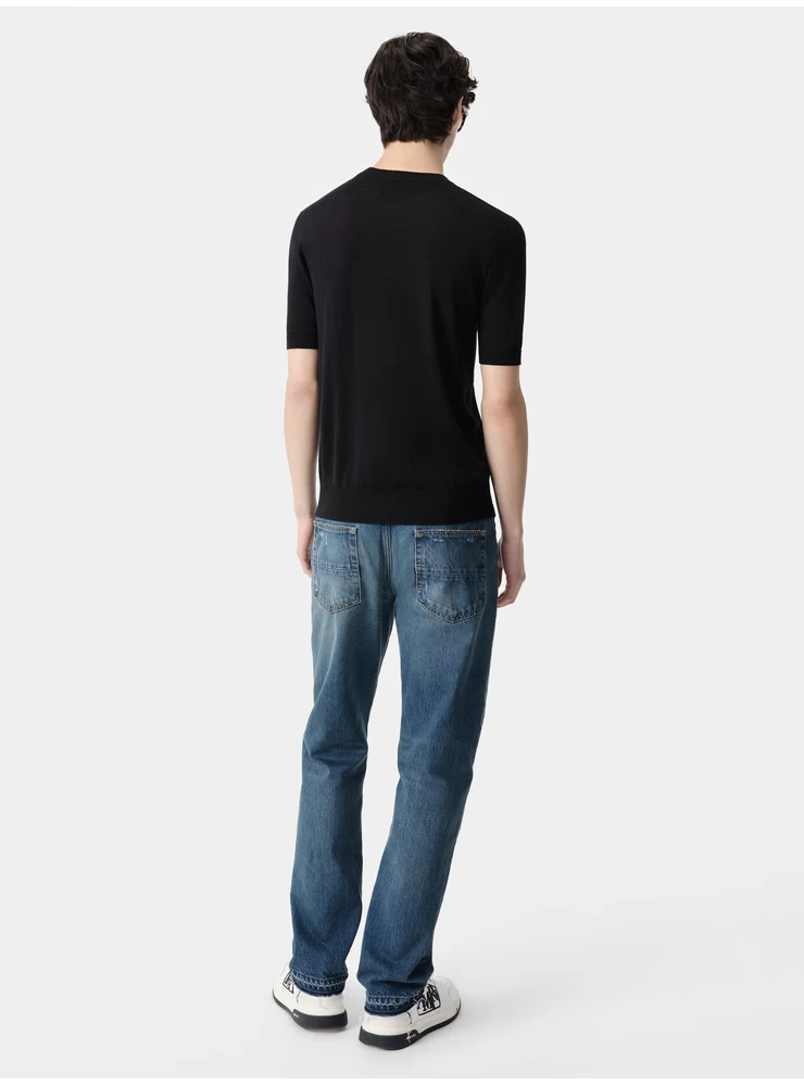 Amiri RELEASED HEM STRAIGHT JEAN - Dark Indigo
