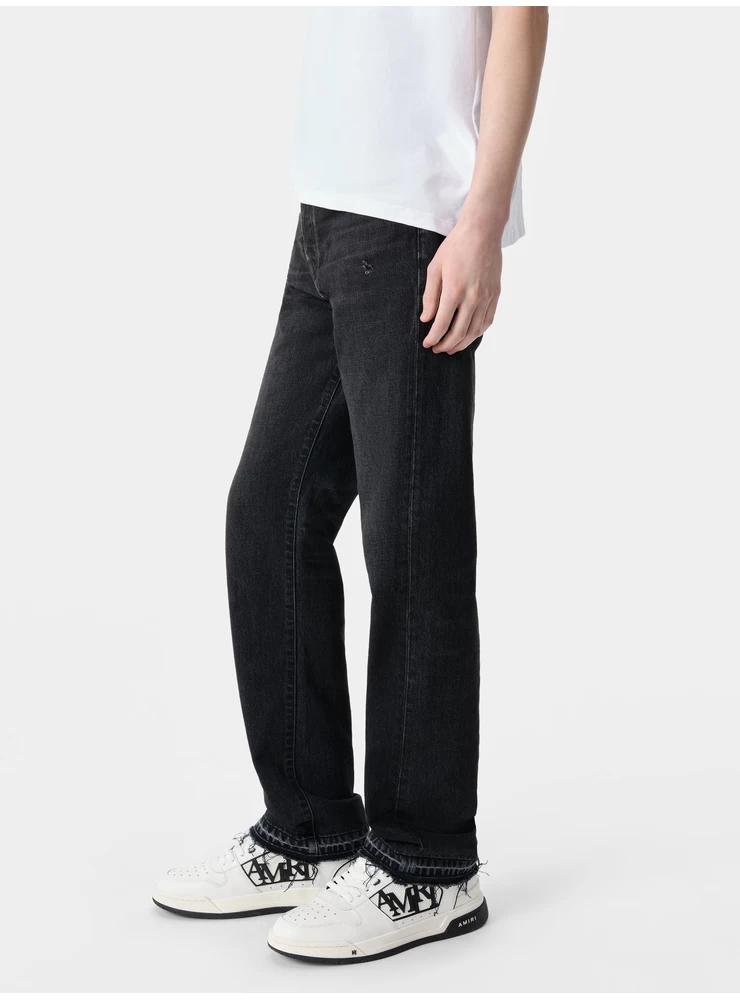 Amiri RELEASED HEM STRAIGHT JEAN - Vintage Black